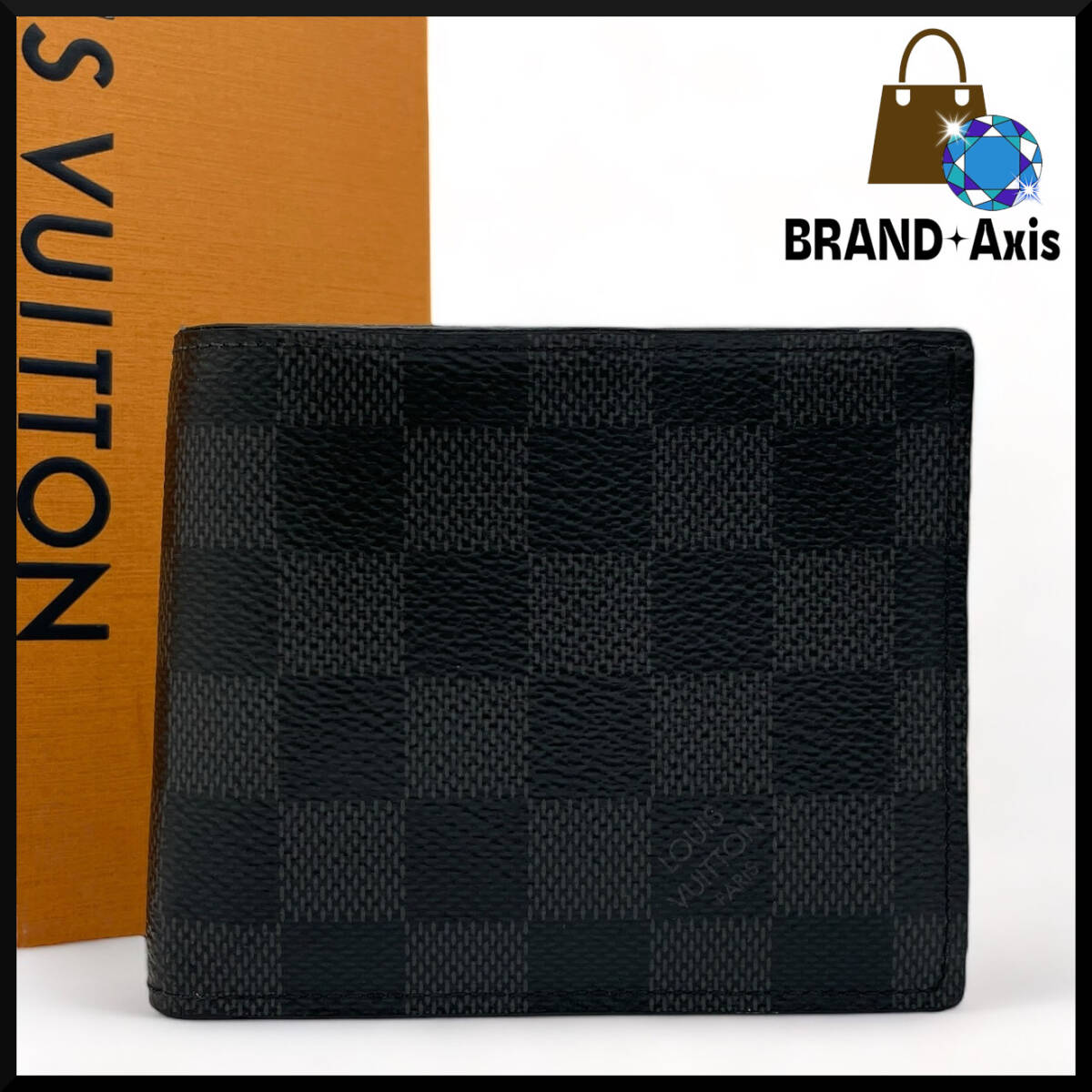 【上美品!!】ルイヴィトン Louis Vuitton ダミエ グラフィット