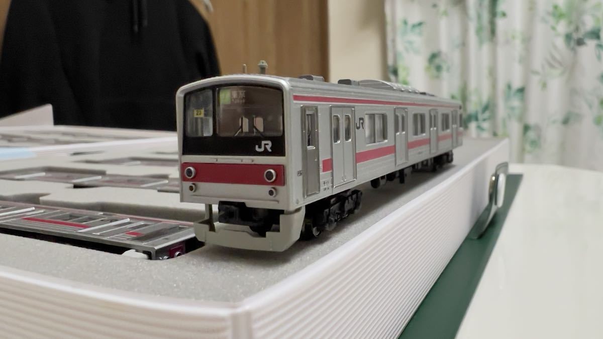 微加工品】KATO 10-284 10-285 205系 京葉線色(ドア小窓車) 10両セット