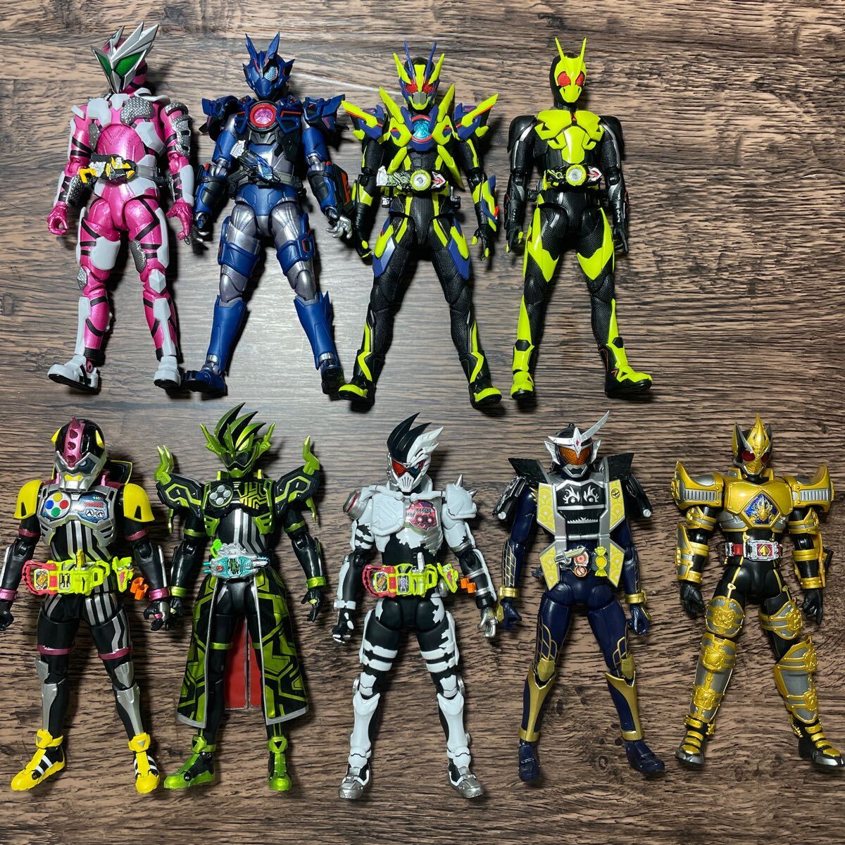 S.H.Figuarts 仮面ライダーゼロワン エグゼイド 鎧武 ブレイド 9体