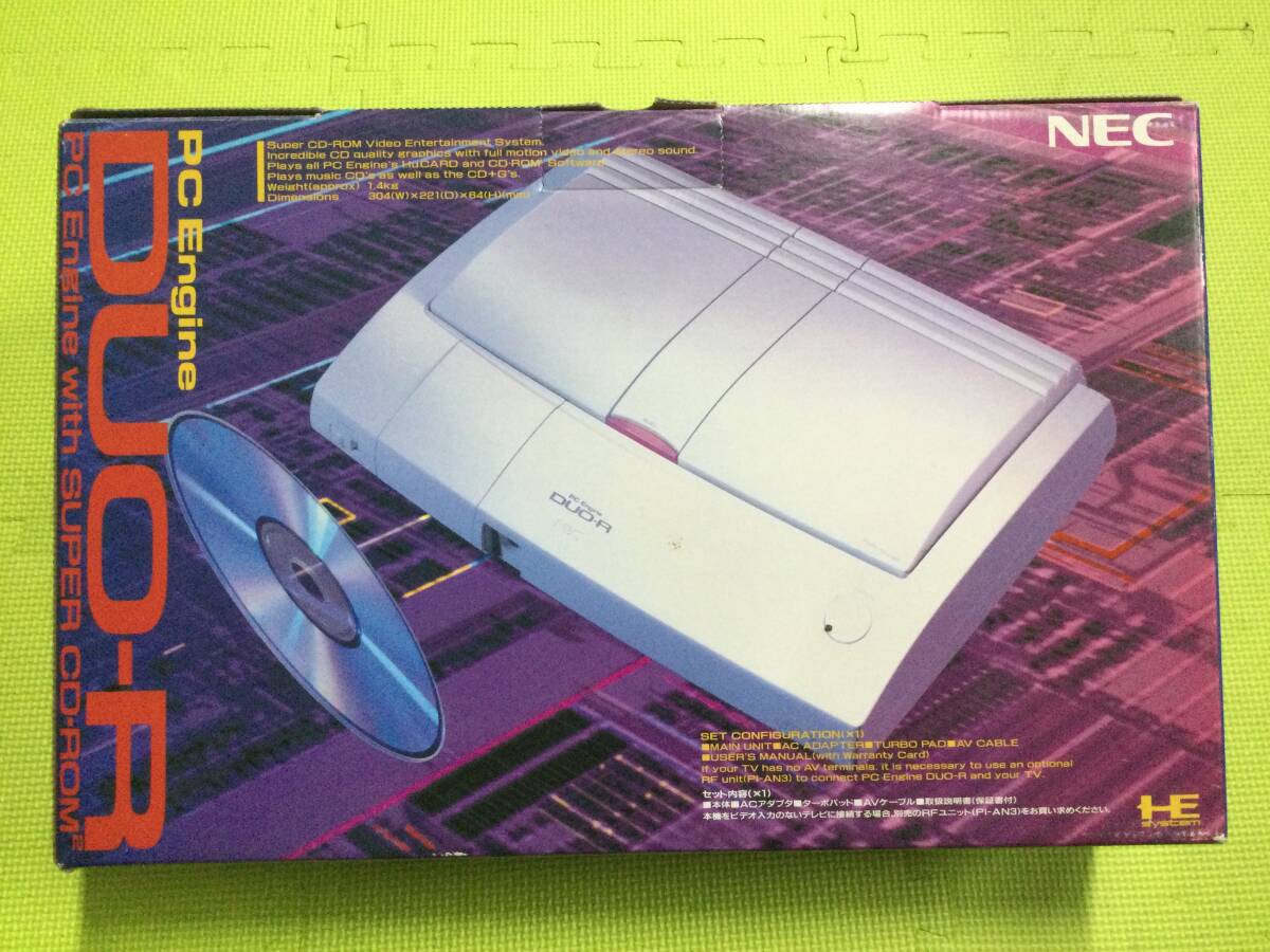 GN4952/100/0】ジャンク☆NEC PC Engine DUO-R 本体セット☆デュオR