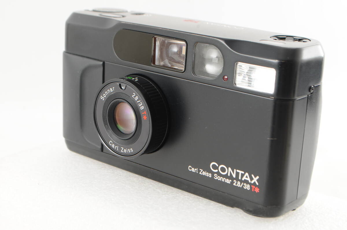 美品】 CONTAX コンタックス T2 レンズカクカク動作無し - フィルムカメラ