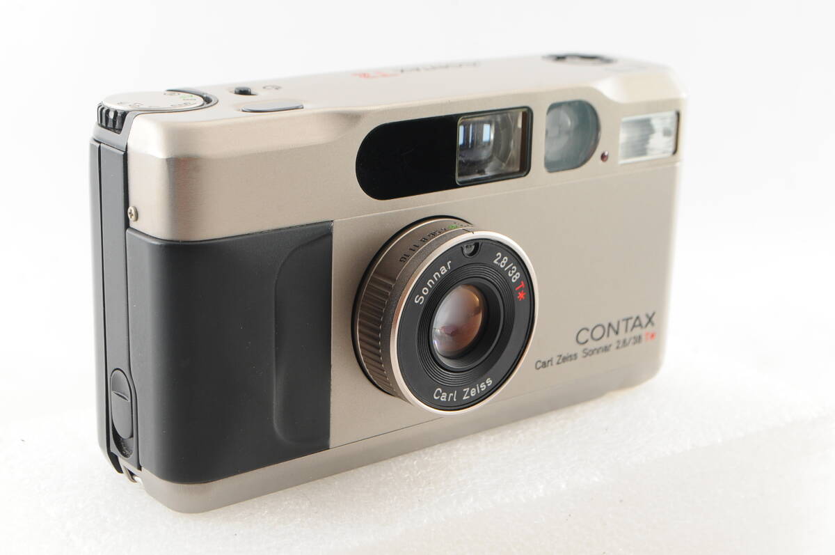 ◇超美品◇ CONTAX コンタックス T2 元箱 付属品 ☆レンズカクカクの