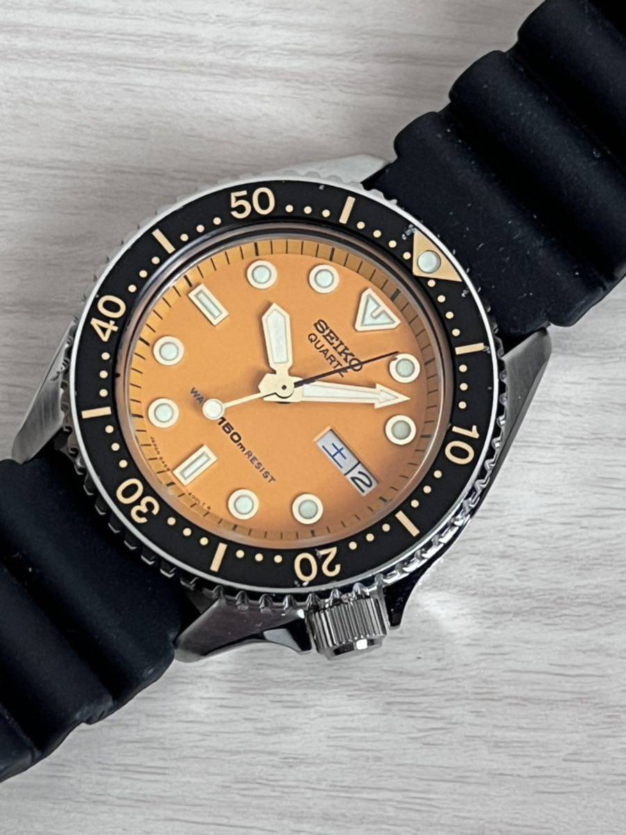 SEIKO 6458-600A オレンジダイバー 150M クオーツ セイコー - 腕時計 ...