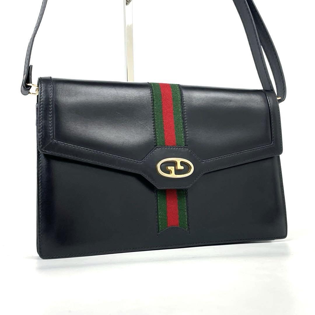 グッチ GUCCI マイクロGG セカンドバッグ クラッチバッグ オールド 