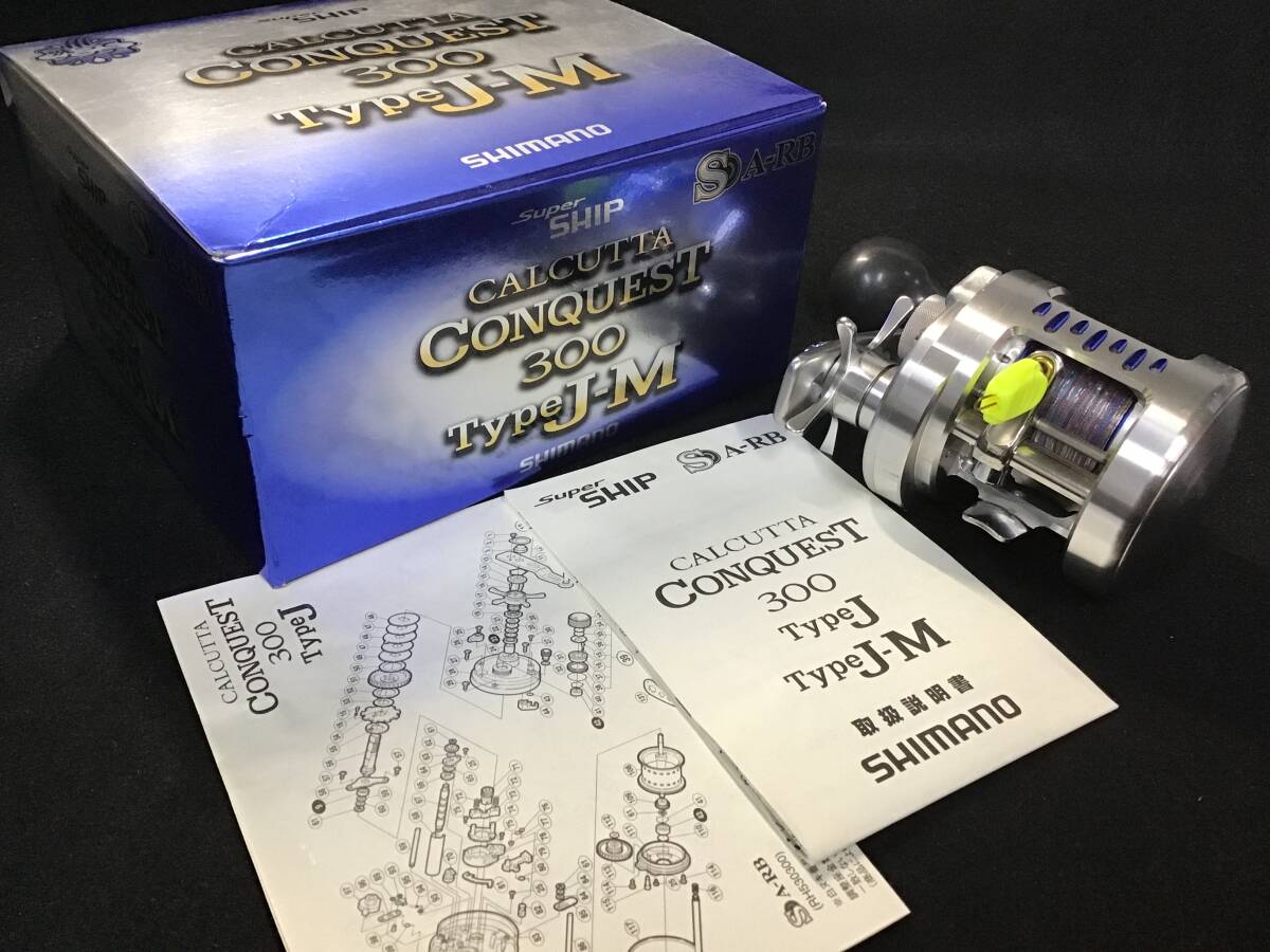 SHIMANO CALCUTTA CONQUEST 300 Type J-M シマノ カルカッタ コンクエ …