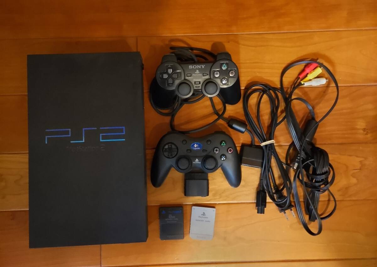 SONY PS2 本体 SCPH-10000 ブラック 付属品有 /【Buyee】 Buyee