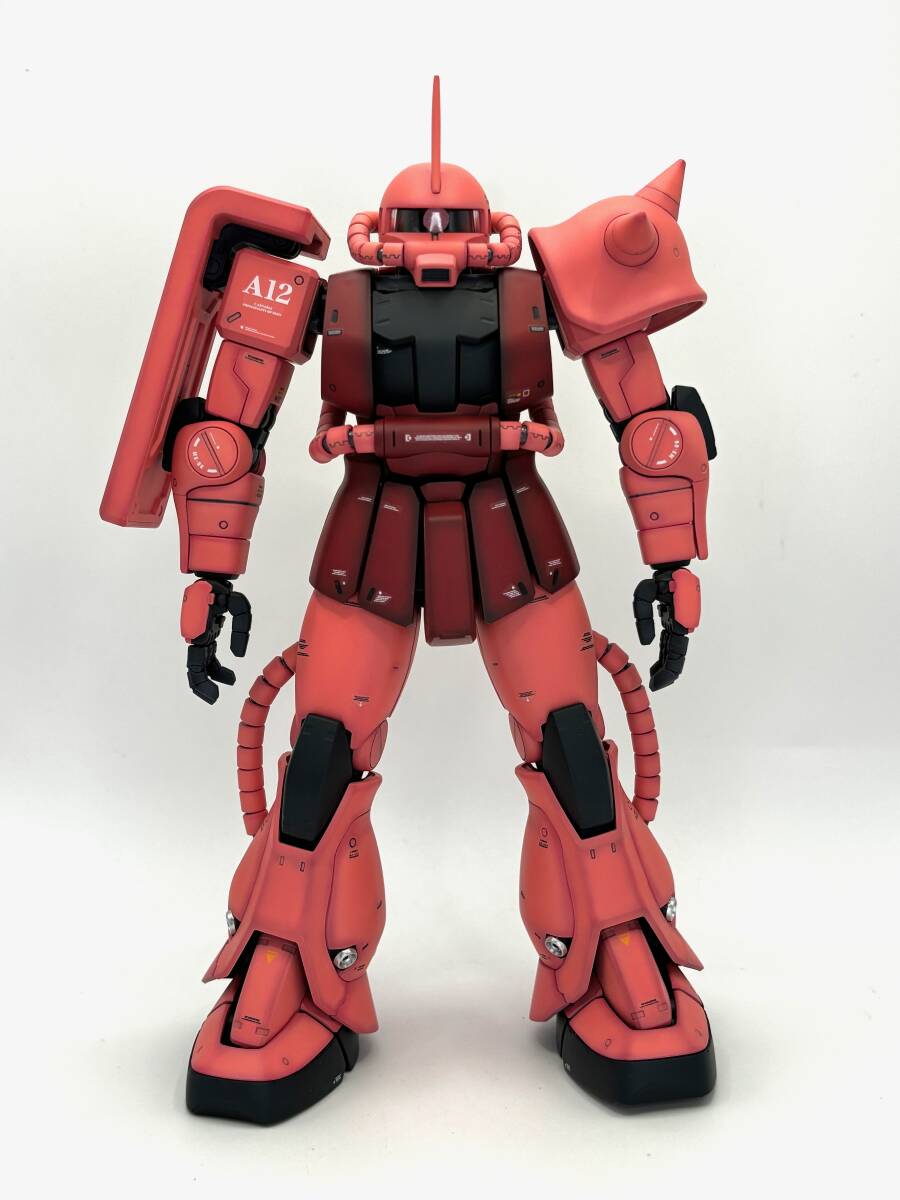 完成品 MG 1/100 MS-06S シャア専用ザク Ver.2.0 グラデーション塗装