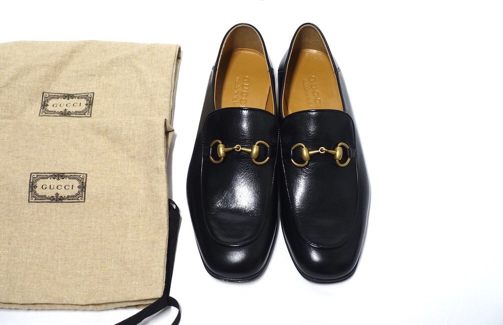 新品未使用 GUCCI グッチ ホースビット ローファー 570894 カーフ 