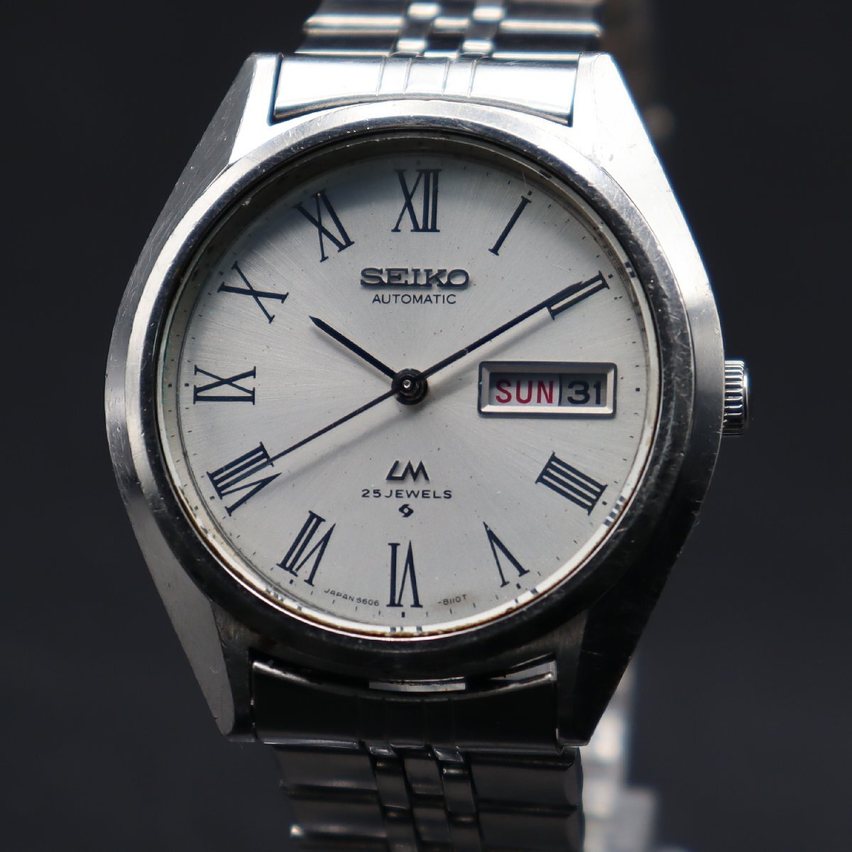 最安挑戦！ 【美品】セイコー 5606-8030 ロードマチック 1974年 SEIKO