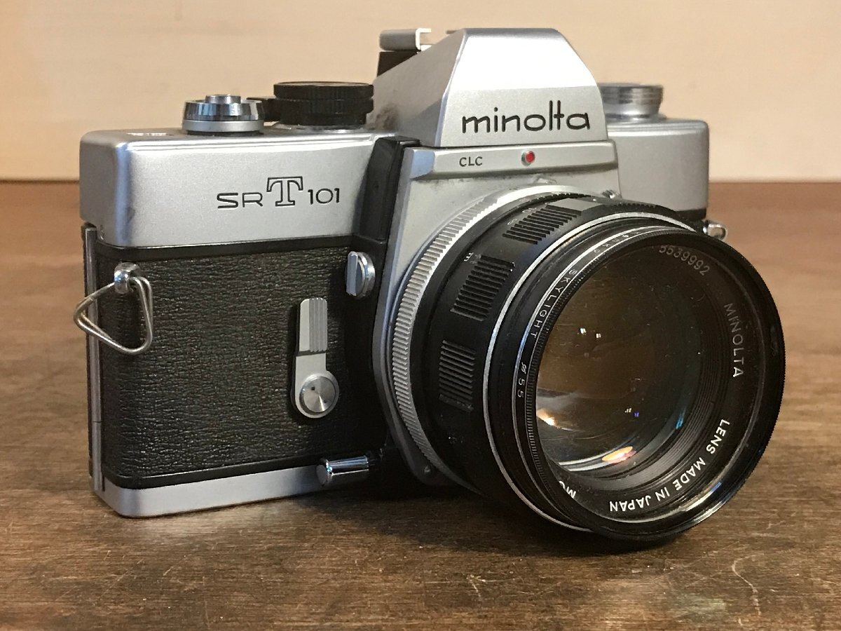 SS-3608□送料込□minolta SR T 101 一眼レフカメラ フィルムカメラ 1001g○ジャンク扱い○レンズに曇りあり/くATら  /【Buyee】 Buyee - Japanese Proxy Service | Buy from Japan!