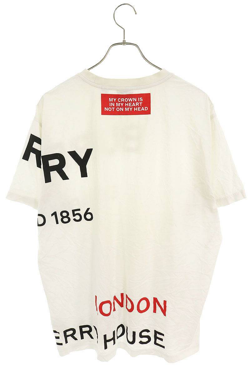 バーバリー Burberry 8017103 サイズ:L ホースフェリープリントTシャツ