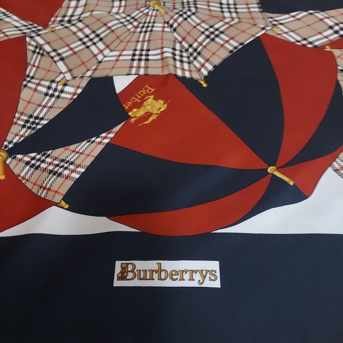 バーバリー BURBERRY シルク 大判 スカーフ /【Buyee】 bot-online