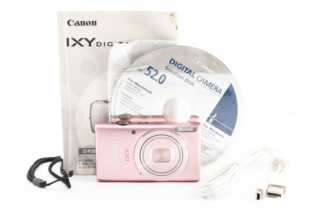 リニューアル 美品 CANON IXY 90f ピンク デジタルカメラ - カメラ