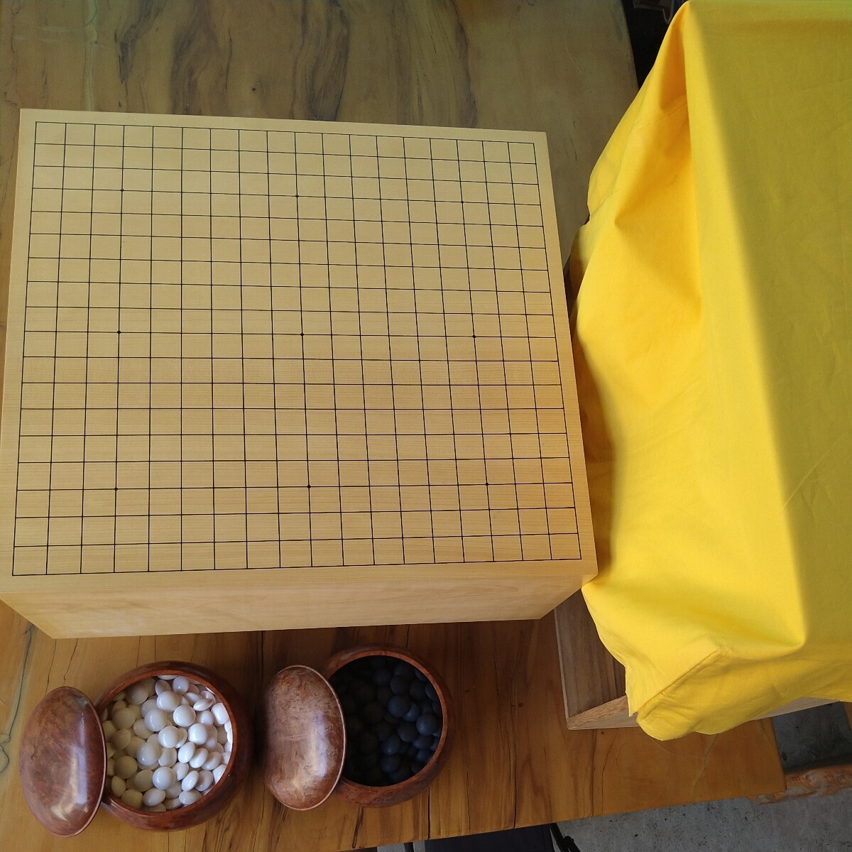 囲碁盤 碁石 碁盤セット 最高級 希少 天然木 木製ケース入り 囲碁 