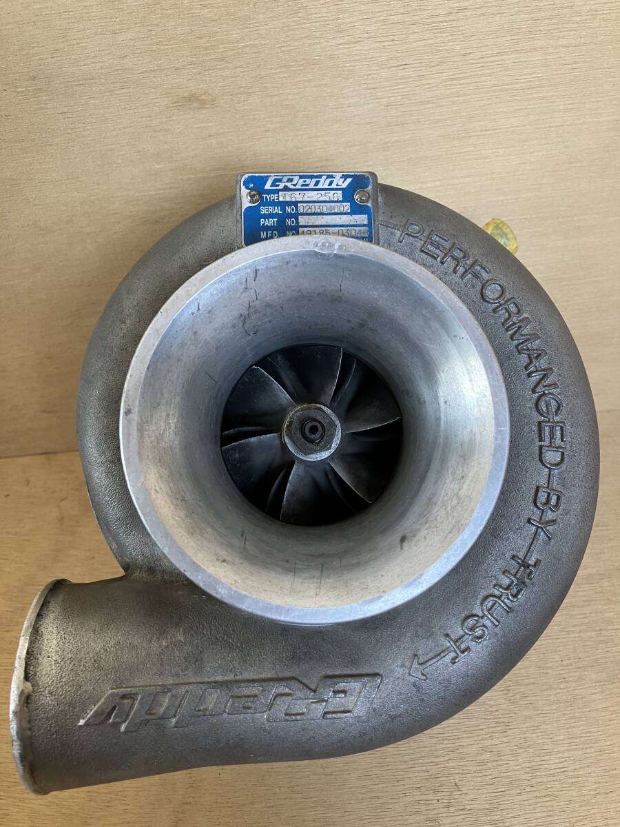 GReddy T67-25G タービン EX8㎝（TRUST トラスト グレッディ ターボ Turbo Turbin T67 TD06 ...
