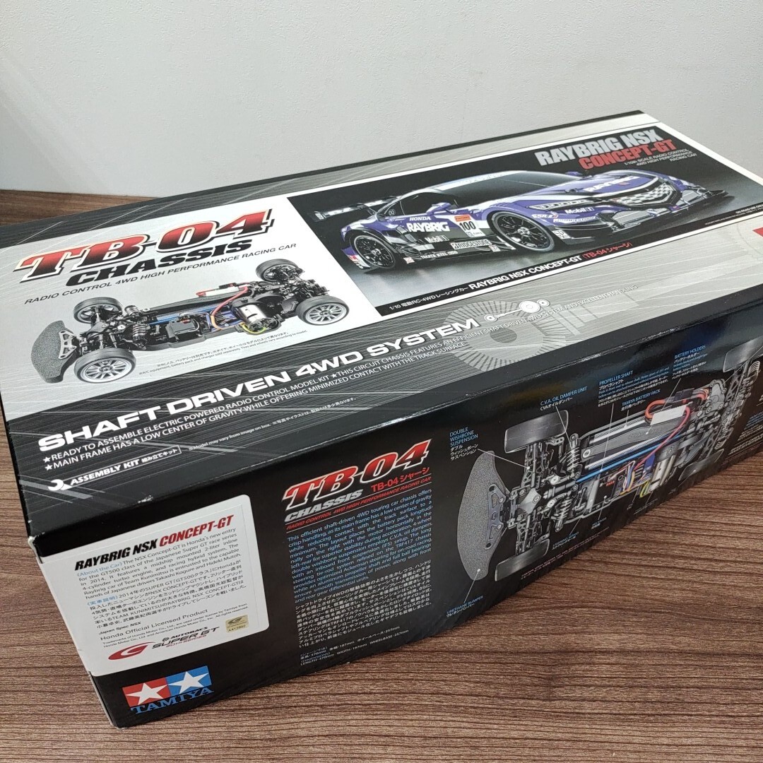 Raybrig Rc344 タミヤ 1/10 電動RC 4WDレーシングカー RAYBRIG NSX CONCEPT-GT(TB-04シャーシ)TAMIYA 田宮模型 ...