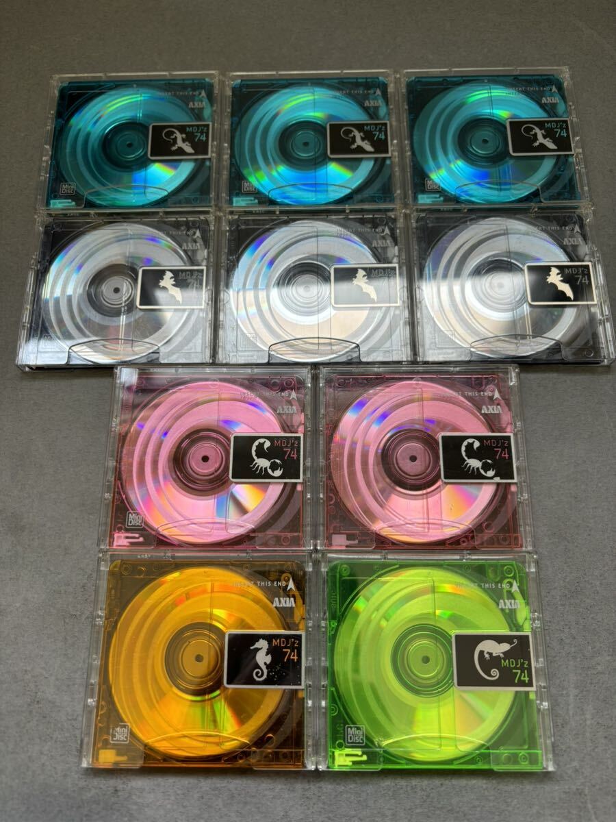 MD ミニディスク minidisc 中古 初期化済 AXIA アクシア J'z 74 10枚セット /【Buyee】 Buyee