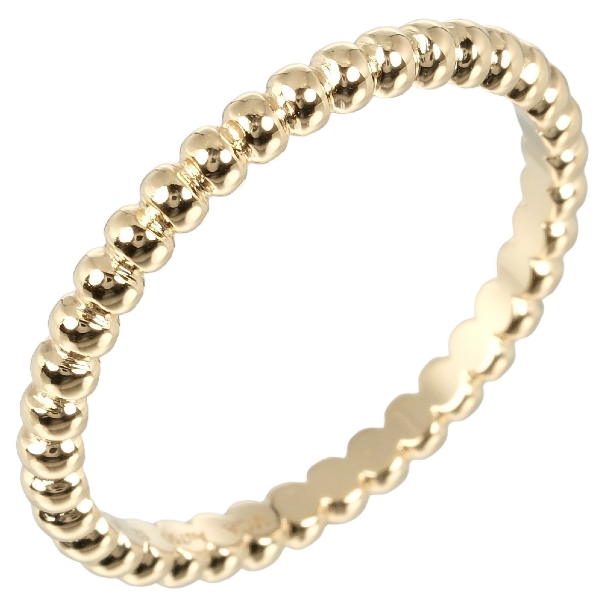 ヴァンクリーフ＆アーペル ペルレ スモール 11.5号 リング 指輪 K18 YG イエローゴールド 約2.03g Van Cleef ...