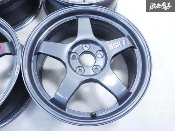 SSR GTF01 鍛造 ホイール 16インチ 7J +48 5穴 PCD100 4本 ZN6 86 ZC6 BRZ レガシィ インプレッサ ...