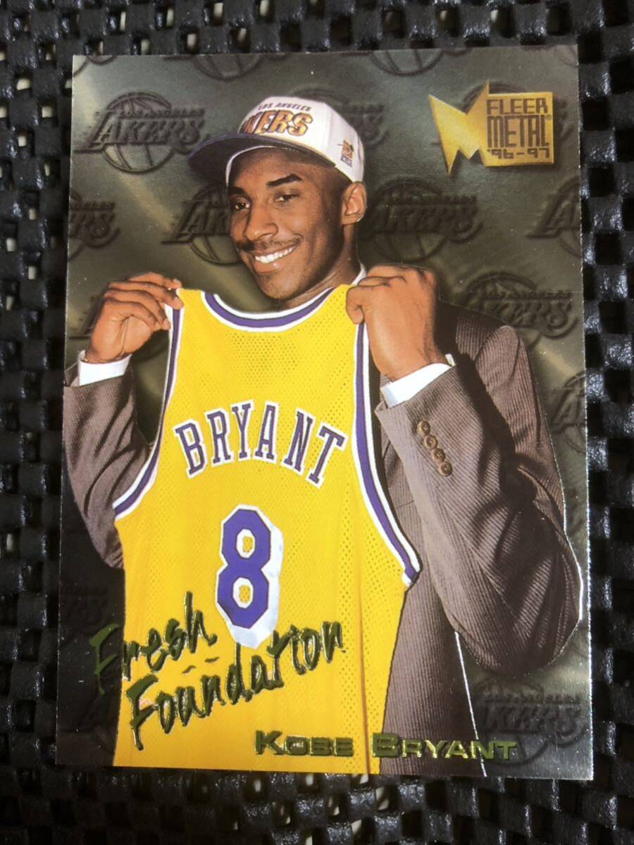 NBA card Kobe Bryant Fleer Metal RC Rookie コービーブライアント マイケルジョーダン Michael ...