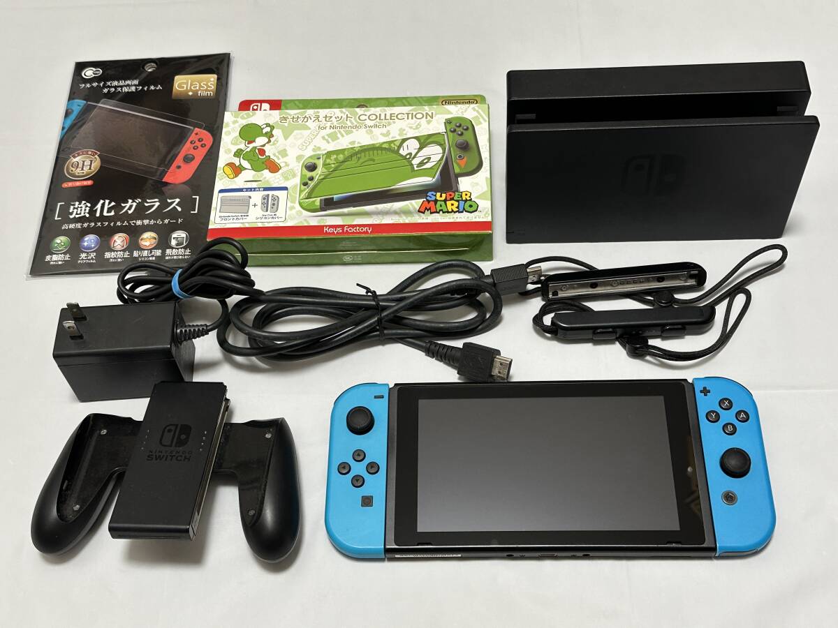 動作確認済み】Nintendo Switch 新型 バッテリー強化型グレー