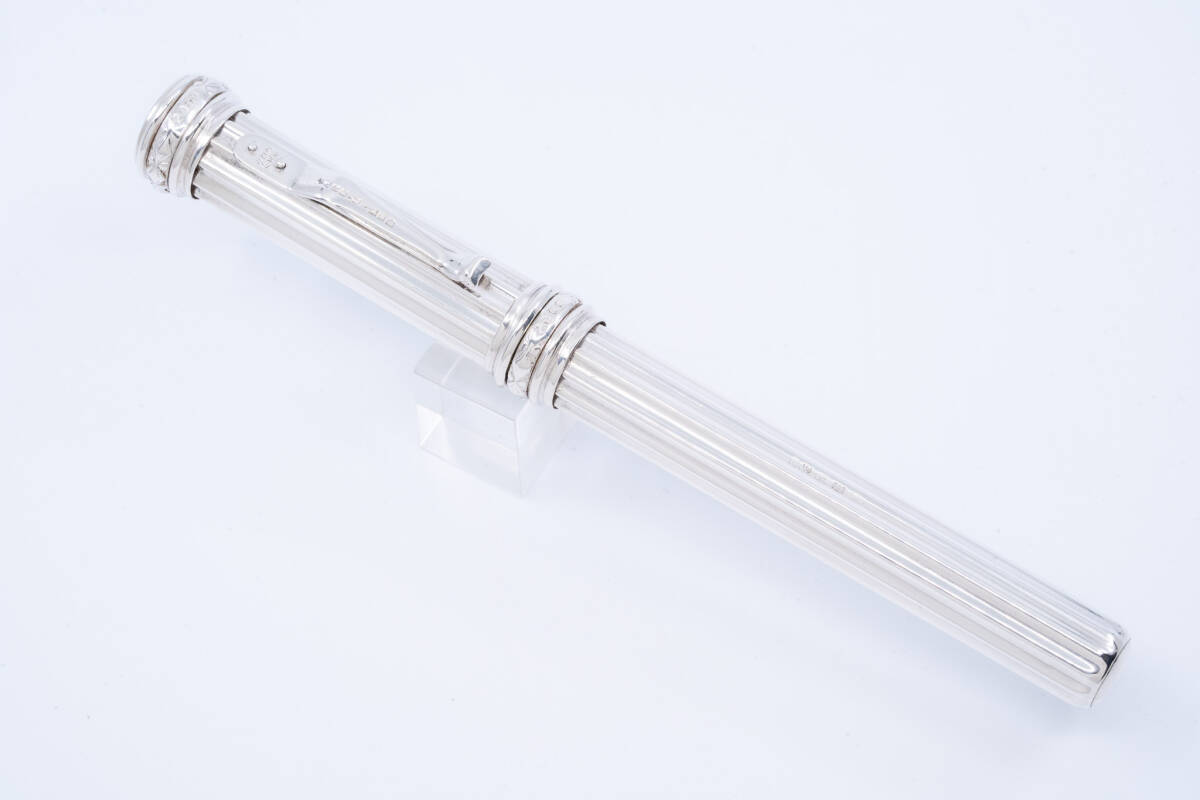 YardoLed Millennium Fountain Pen 925 Sterling Silver M *Very Rare