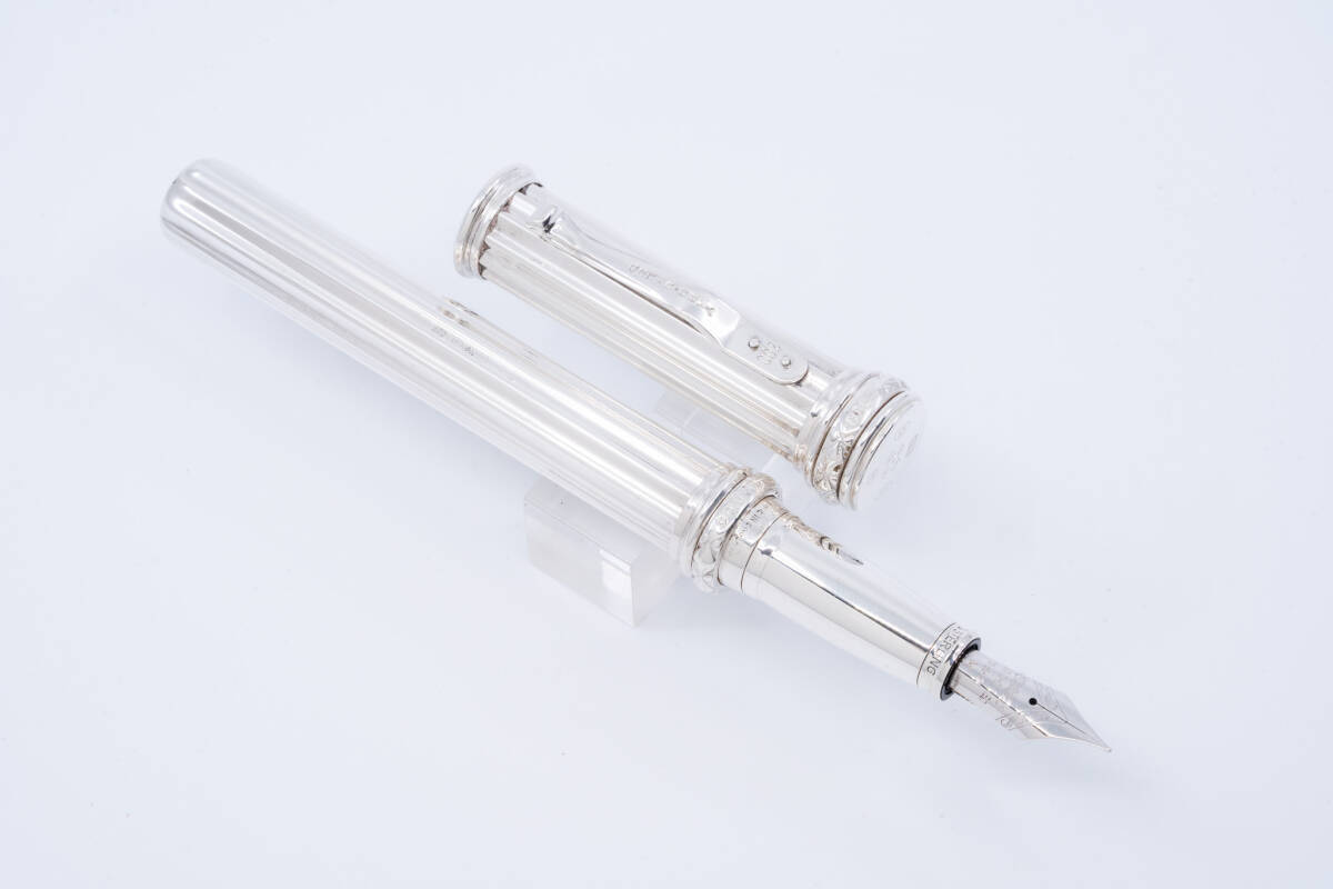 YardoLed Millennium Fountain Pen 925 Sterling Silver M *Very Rare