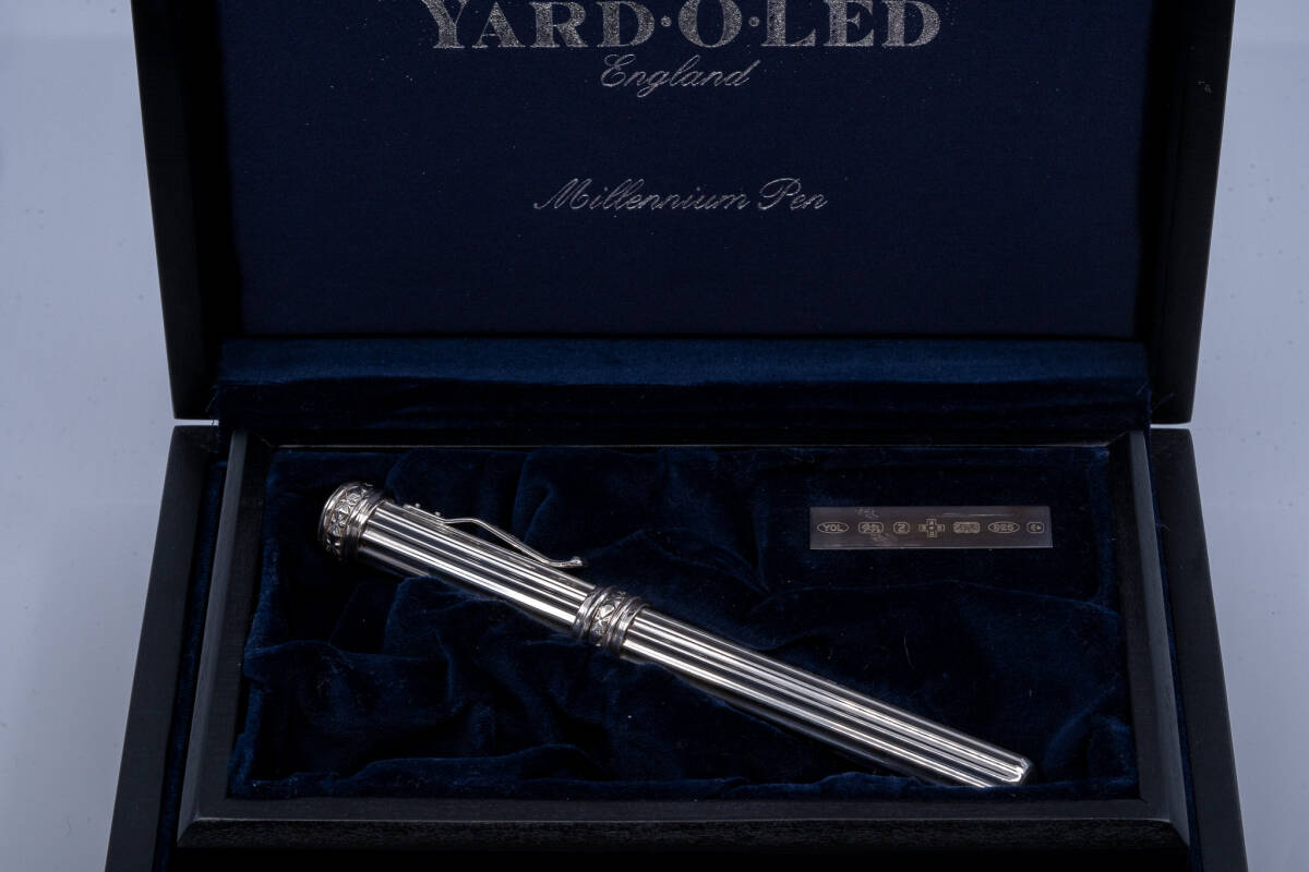 YardoLed Millennium Fountain Pen 925 Sterling Silver M *Very Rare