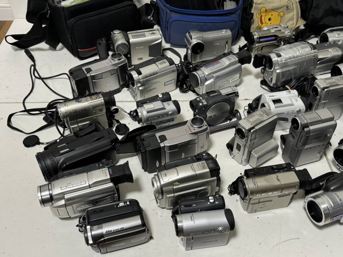【VICTOR SHARP 日立 他 デジタルビデオカメラ 本体 大量まとめ 動作未確認 ジャンク】 /【Buyee】 Buyee