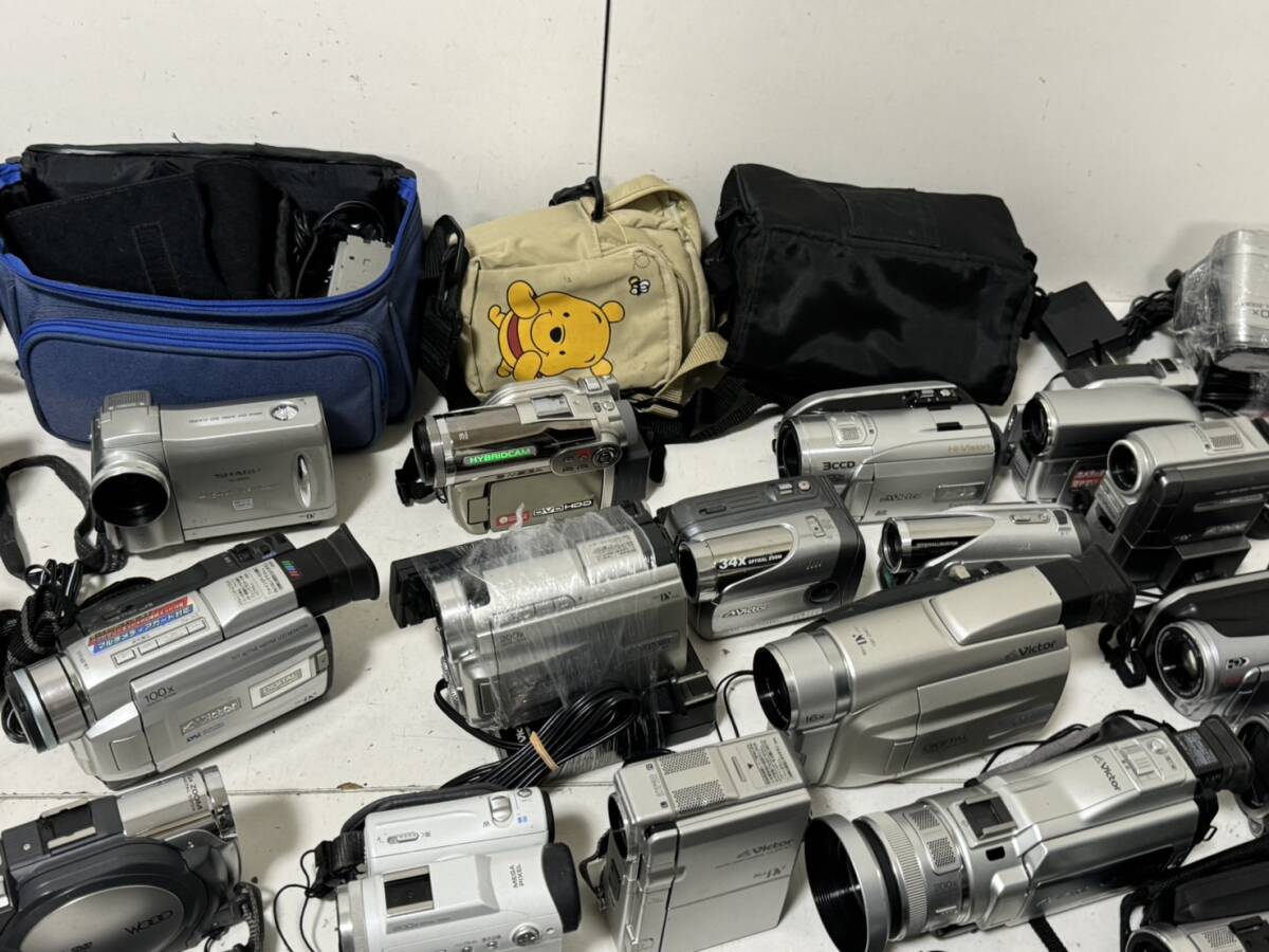 【VICTOR SHARP 日立 他 デジタルビデオカメラ 本体 大量まとめ 動作未確認 ジャンク】 /【Buyee】 Buyee