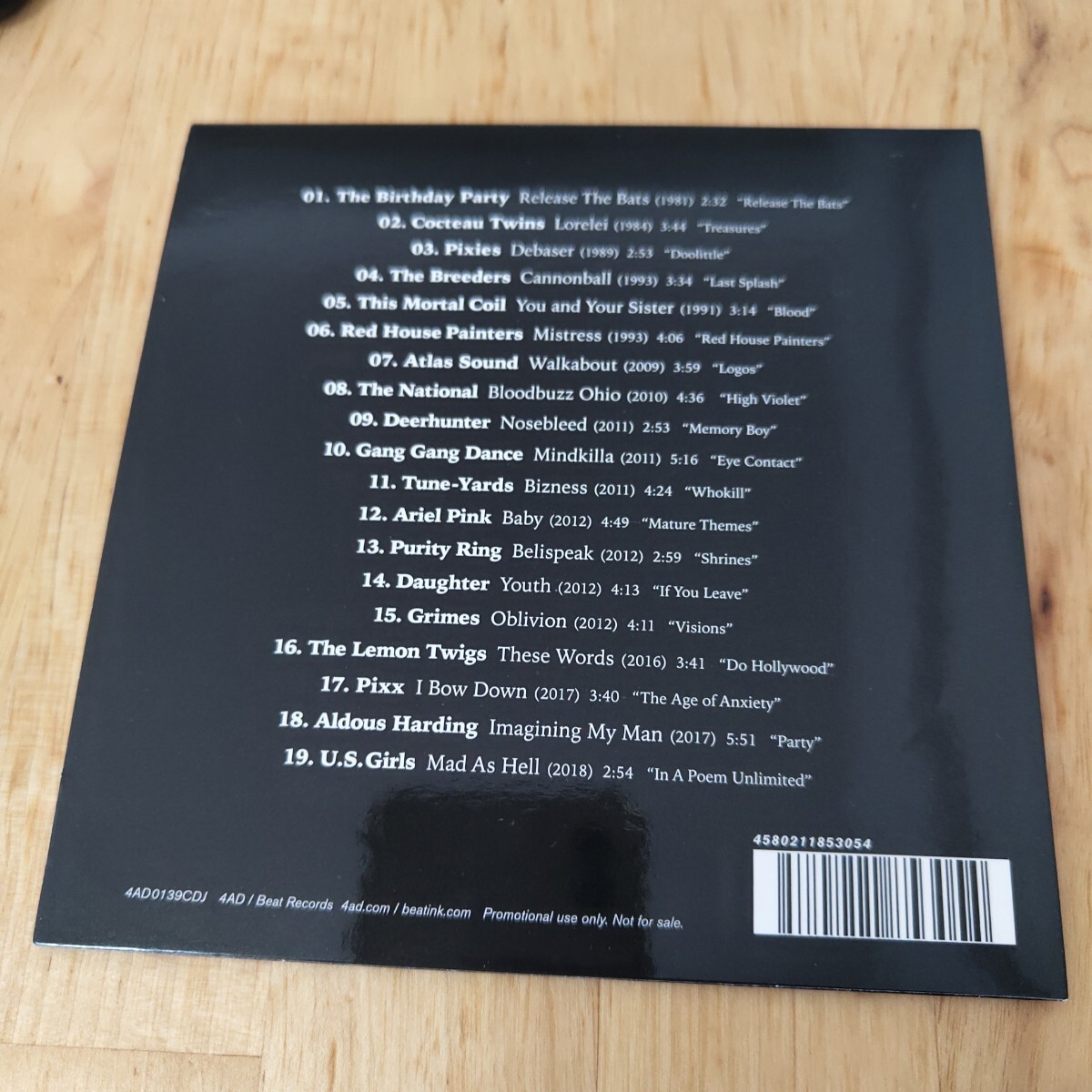 4AD 40th Anniversary Sampler サンプラー 非売品 Cocteau Twins Pixes /【Buyee ...