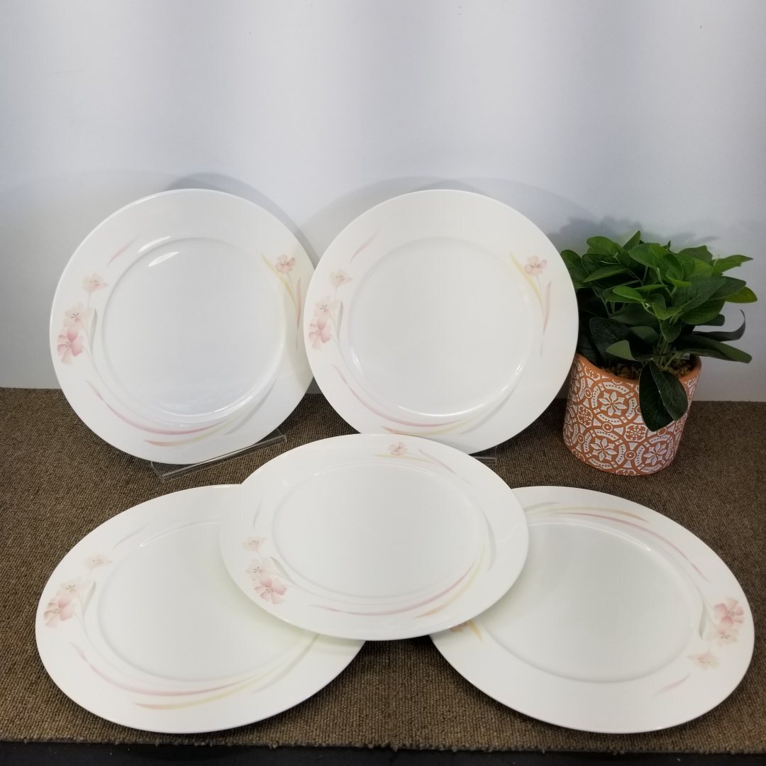 ノリタケ Noritake ボーンチャイナ ディナープレート 30㎝ 大皿5枚セット ホテル レストラン 7782 10 /【Buyee】