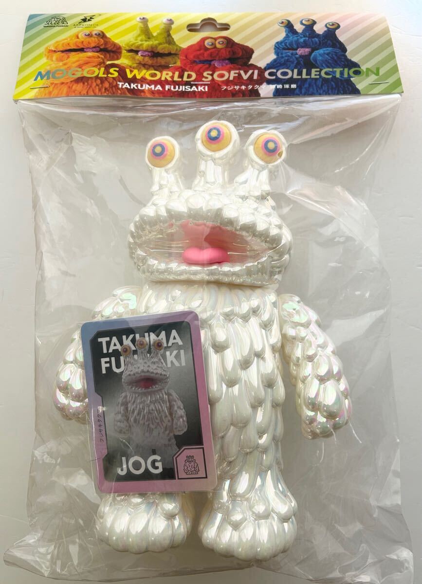 新品未開封 台湾 TTF限定 TAKUMA FUJISAKI フジサキタクマ MOGOLS MUTANT JOG ジョグ モールミュータント ソフビ  フィギュア BIGサイズ 白 /【Buyee】