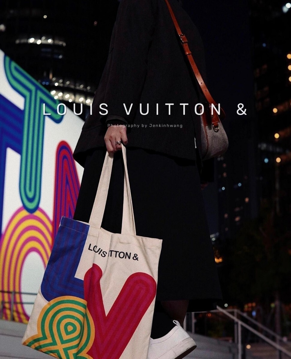 LOUIS VUITTON ルイ・ヴィトン 展覧会限定品 ノベルティトートバッグ /【Buyee】