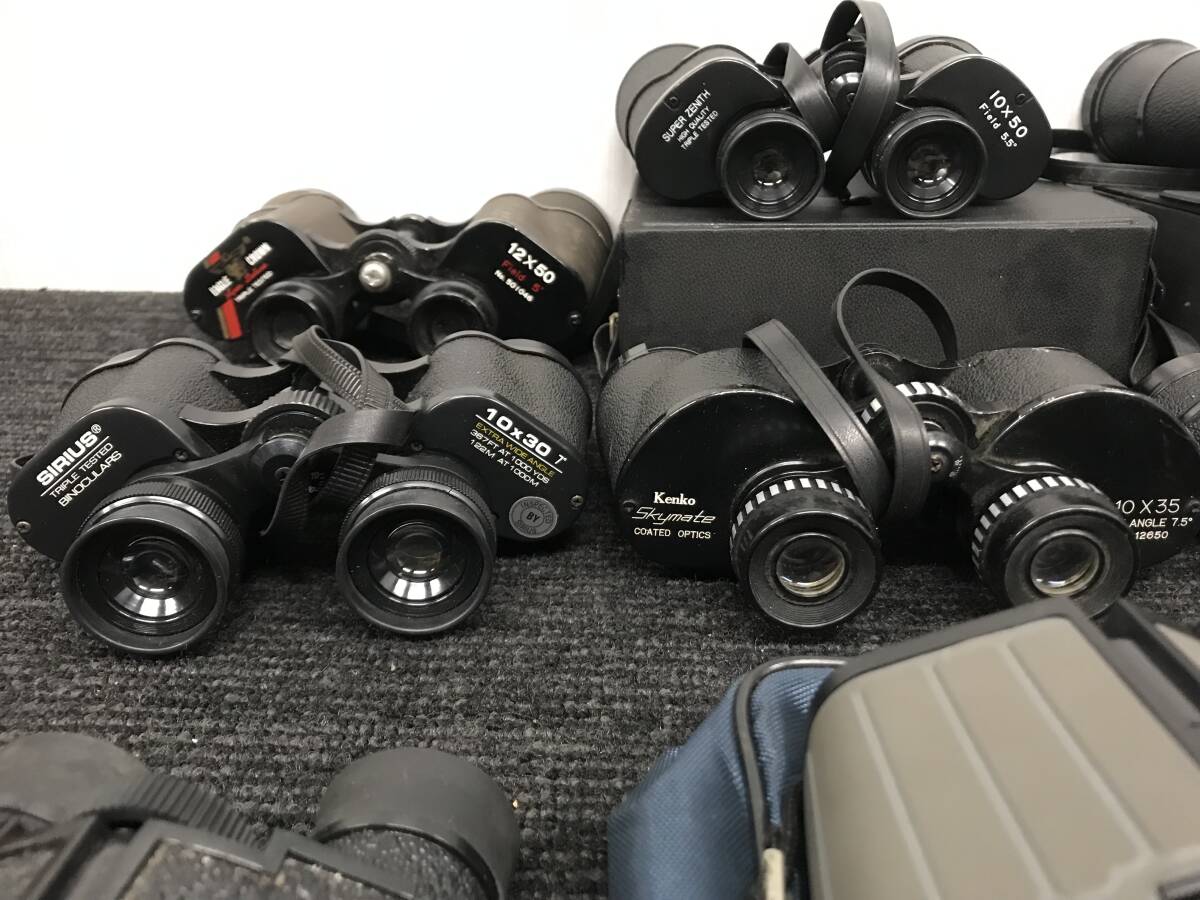 47☆双眼鏡 望遠鏡 16点まとめ PENTAX/Nikon/Kenko/SUPER ZENITH/SIRIUS/KABUKI など 動作未