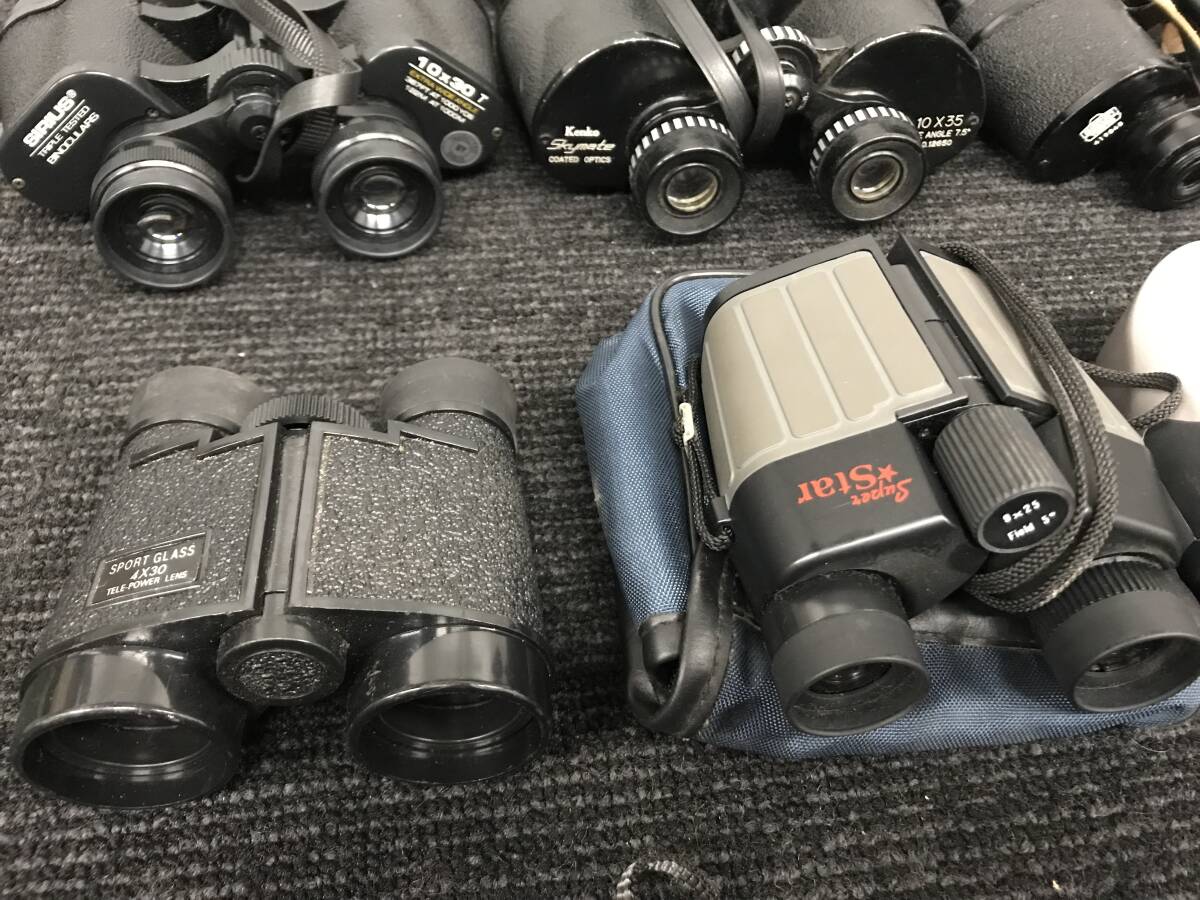 47☆双眼鏡 望遠鏡 16点まとめ PENTAX/Nikon/Kenko/SUPER ZENITH/SIRIUS/KABUKI など 動作未