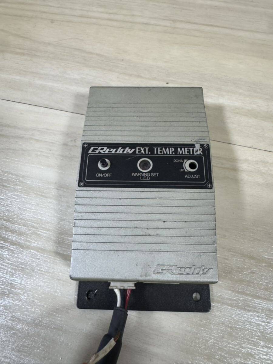 激安！！ TRUST GReddy 排気温度計 60Φ センサー付き EXT TEMP 追加計器類 グレッディ トラスト 改造 チューニング
