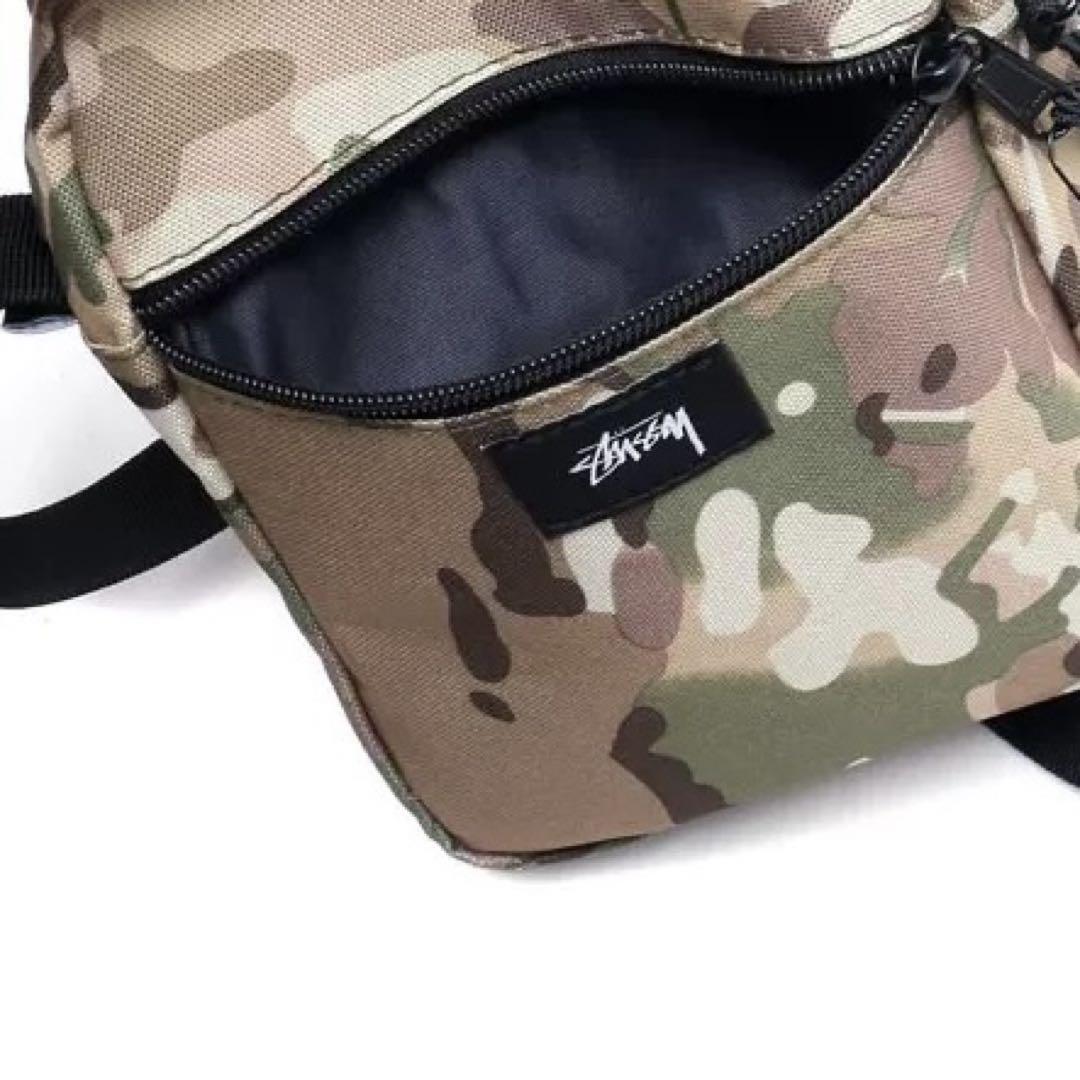 STUSSY ステューシー ショルダーバッグ 縦 カモフラージュ | Shop at