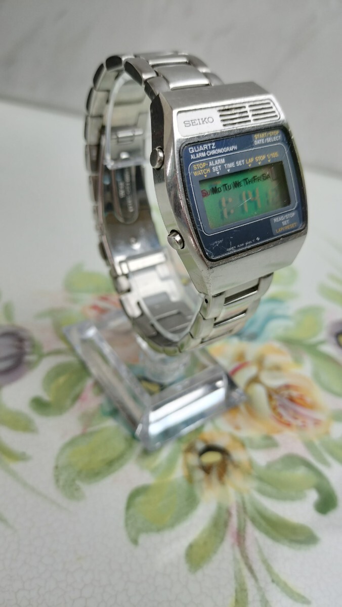 セイコー SEIKO QUARTZ ALARM・CHRONOGRAPH A1594000G 稼働品 /【Buyee】 Buyee