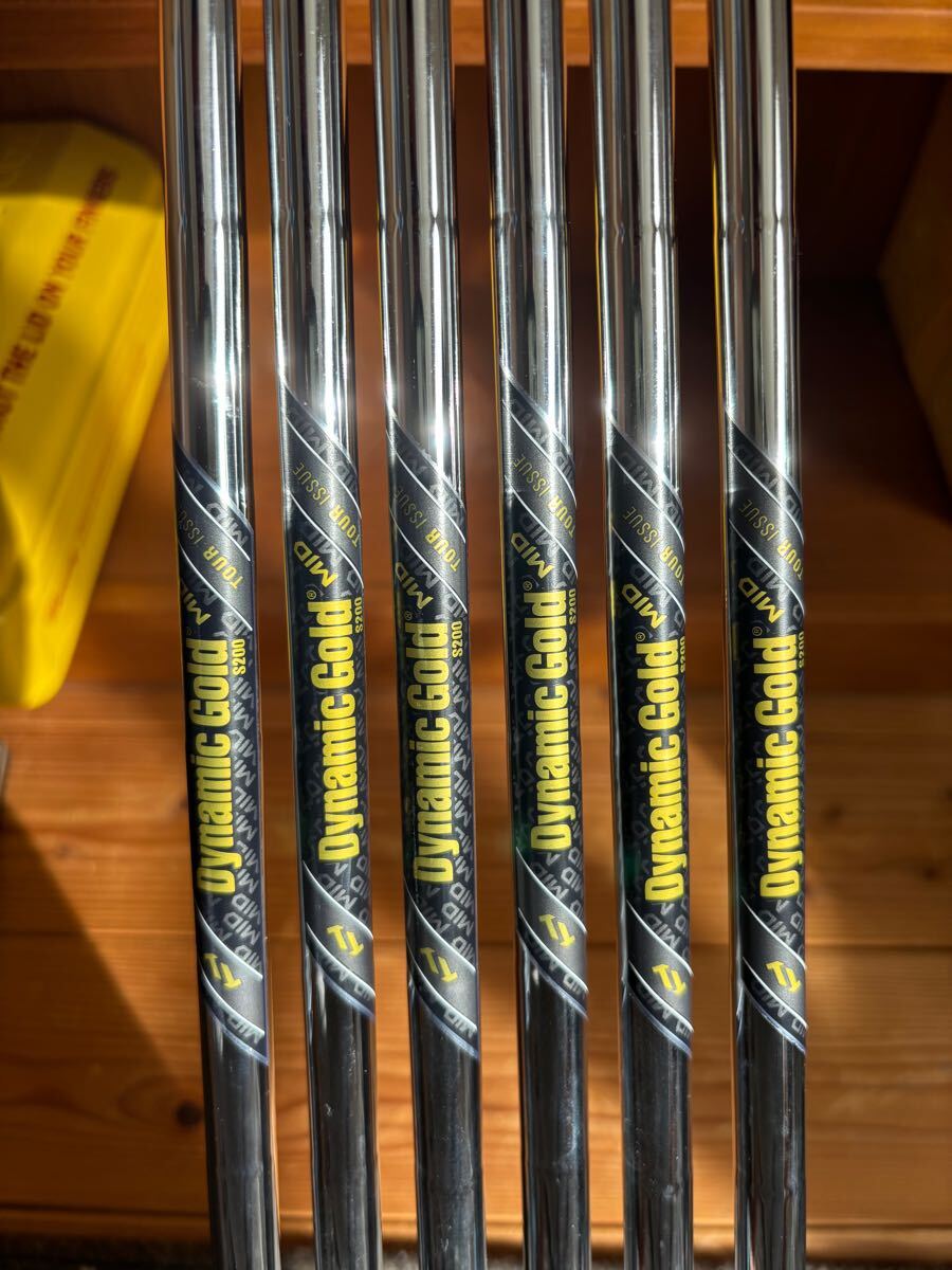 Dynamic Gold Mid tour issue S200 トゥルーテンパー ダイナミックゴールドMid ツアーイシュー 超美品 5-pw 6本  /【Buyee】