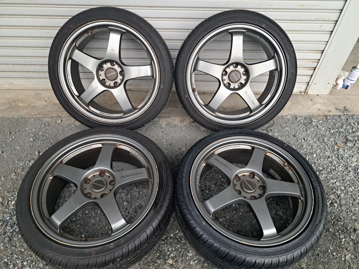 レイズ RAYS マツダスピード MAZDASPEED MS-01S MS01S 19インチ 5穴 114.3/8J/+40 225/40 ...