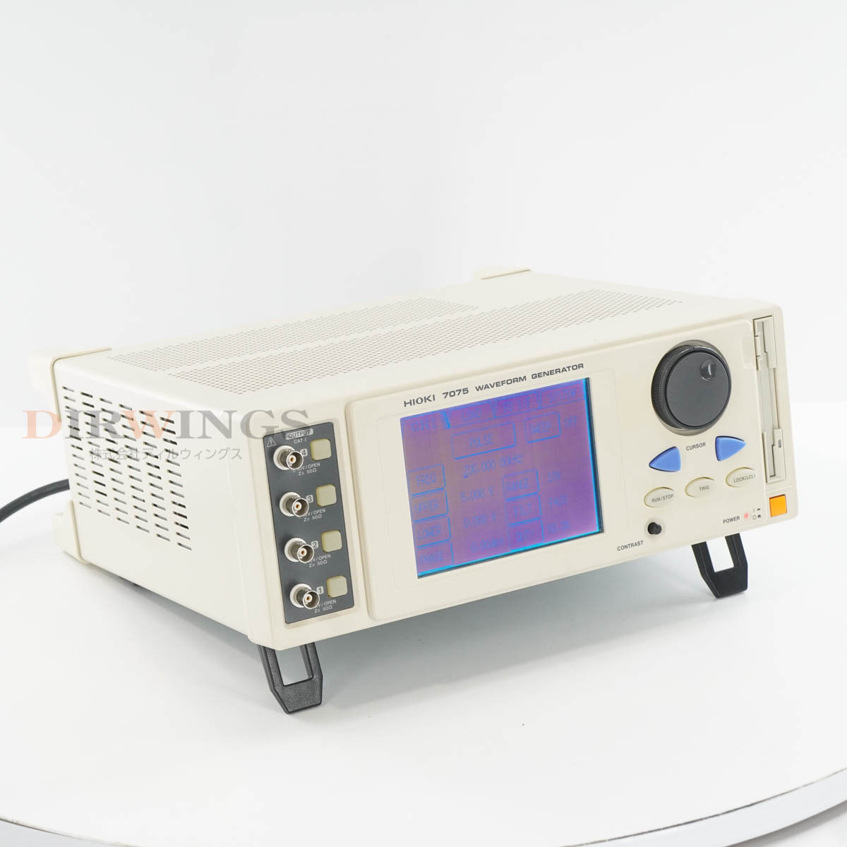 [DW] 8日保証 7075 HIOKI 日置 WAVEFORM GENERATOR ウェーブフォームジェネレーター 任意波形発生器 ...