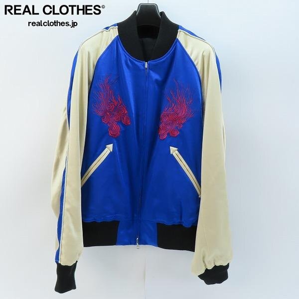 Y-3 日本代表 スーベニアジャケット青/シルバー Japan刺繍 Y-3 × JFA