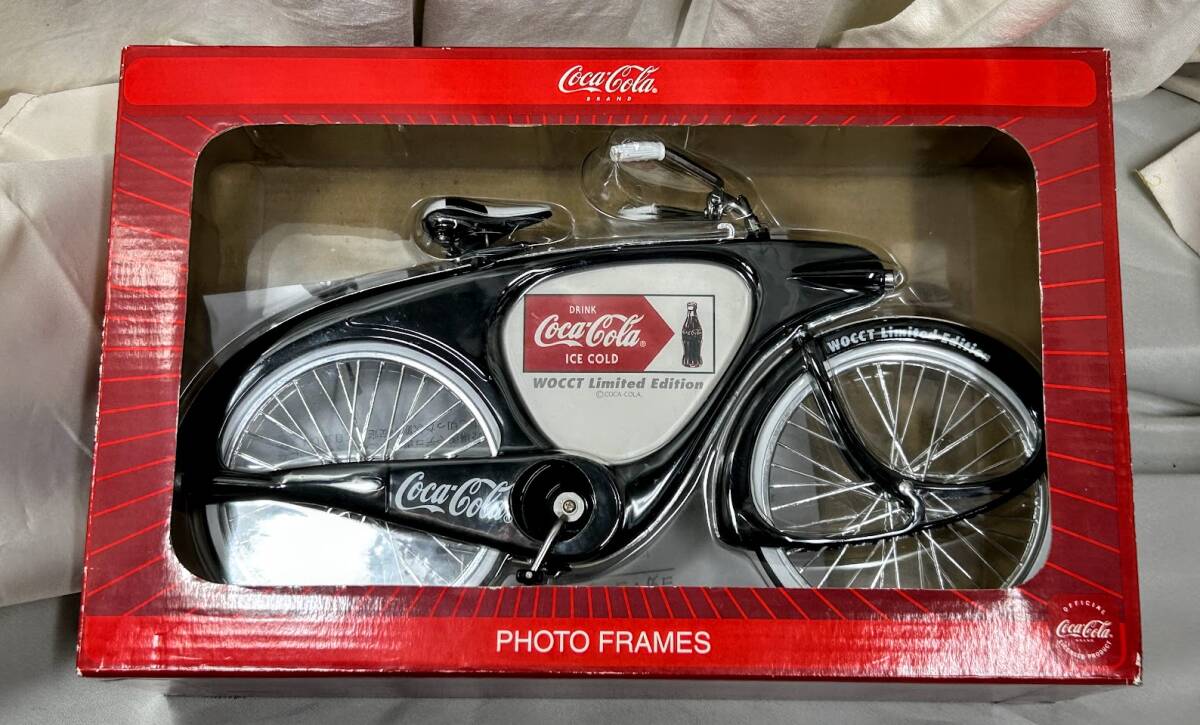 Colas Frame 激レア コカコーラ ピーチクルーザーフォトフレーム/Coca-Cola PHOTO FRAMES 置物/オブジェ USED コレクション 箱付 ...