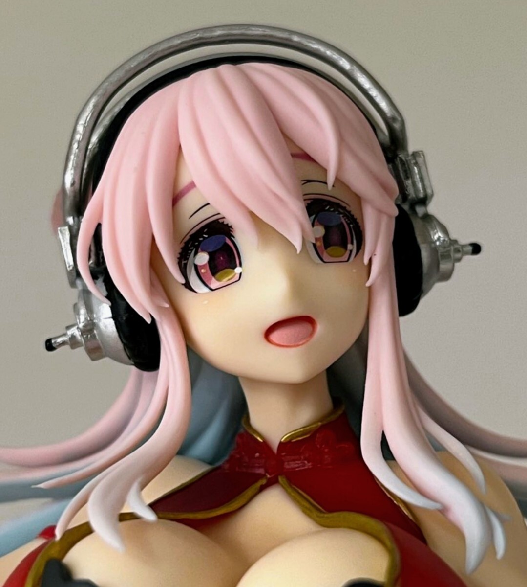 Super Sonico China Dress Ver. – Figura Trio-Try-It Di Furyu 2024, 21 Cm - Foto 2