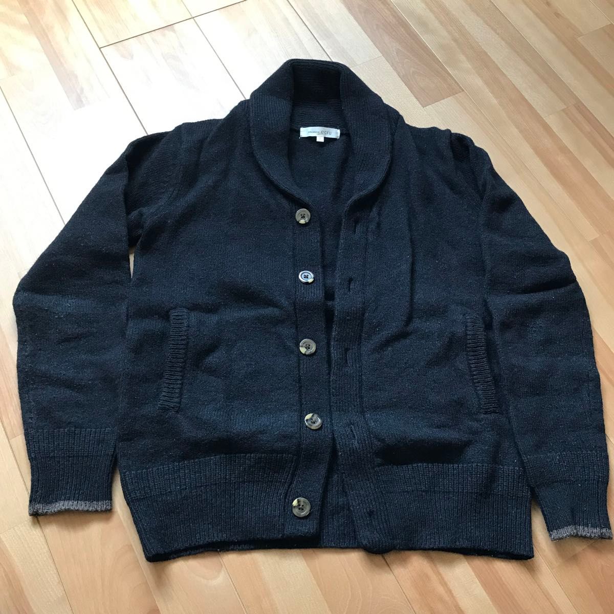 ABAHOUSE ecru メンズニットセーターカーディガン Mサイズ | Shop at 